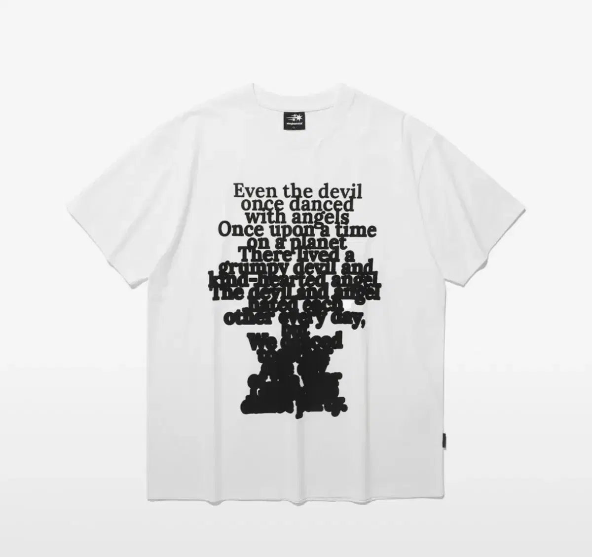 나이스고스트클럽 STROKE OUT TEE_WHITE L